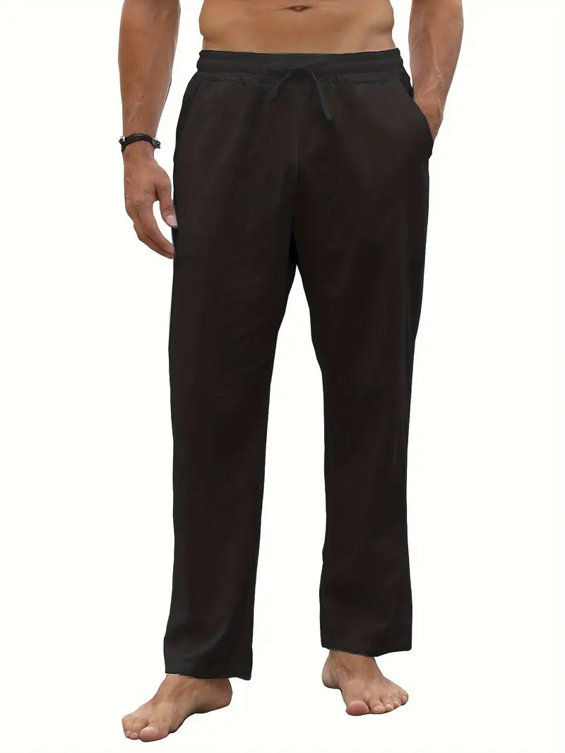 Valeriano® | Pantaloni da jogging casual con gambe dritte e coulisse da uomo