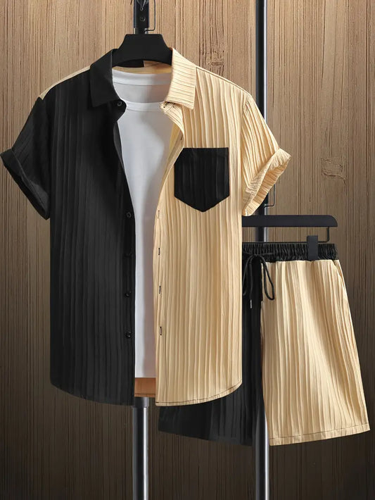 Elisabetta® | Completo estivo da uomo color block