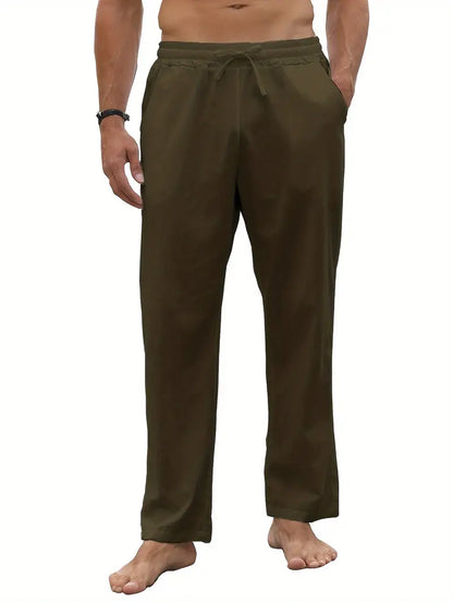 Valeriano® | Pantaloni da jogging casual con gambe dritte e coulisse da uomo