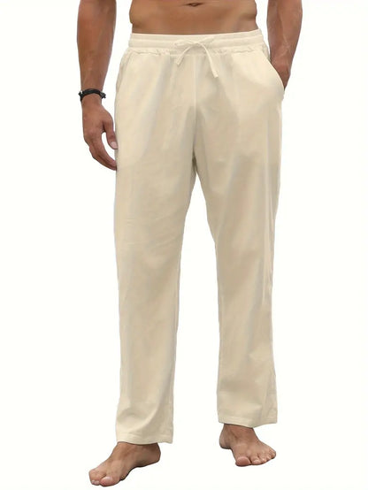 Valeriano® | Pantaloni da jogging casual con gambe dritte e coulisse da uomo